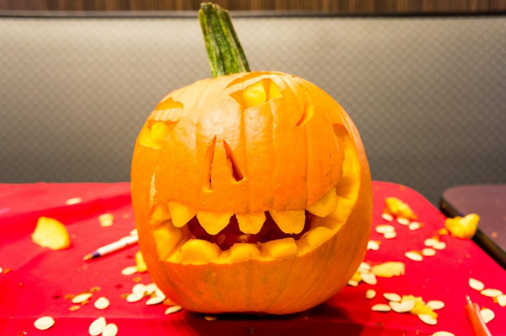 Pumpkin Carving - A Face!