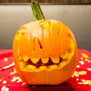 Pumpkin Carving - A Face!