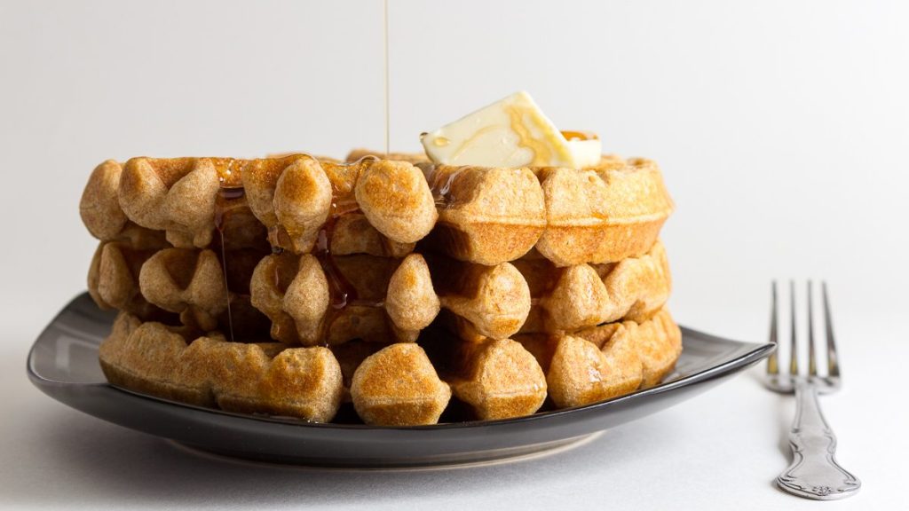 Waffles for Three - Can be topped with most anything...