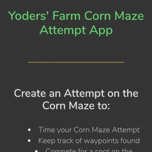 Corn Maze Attempt App