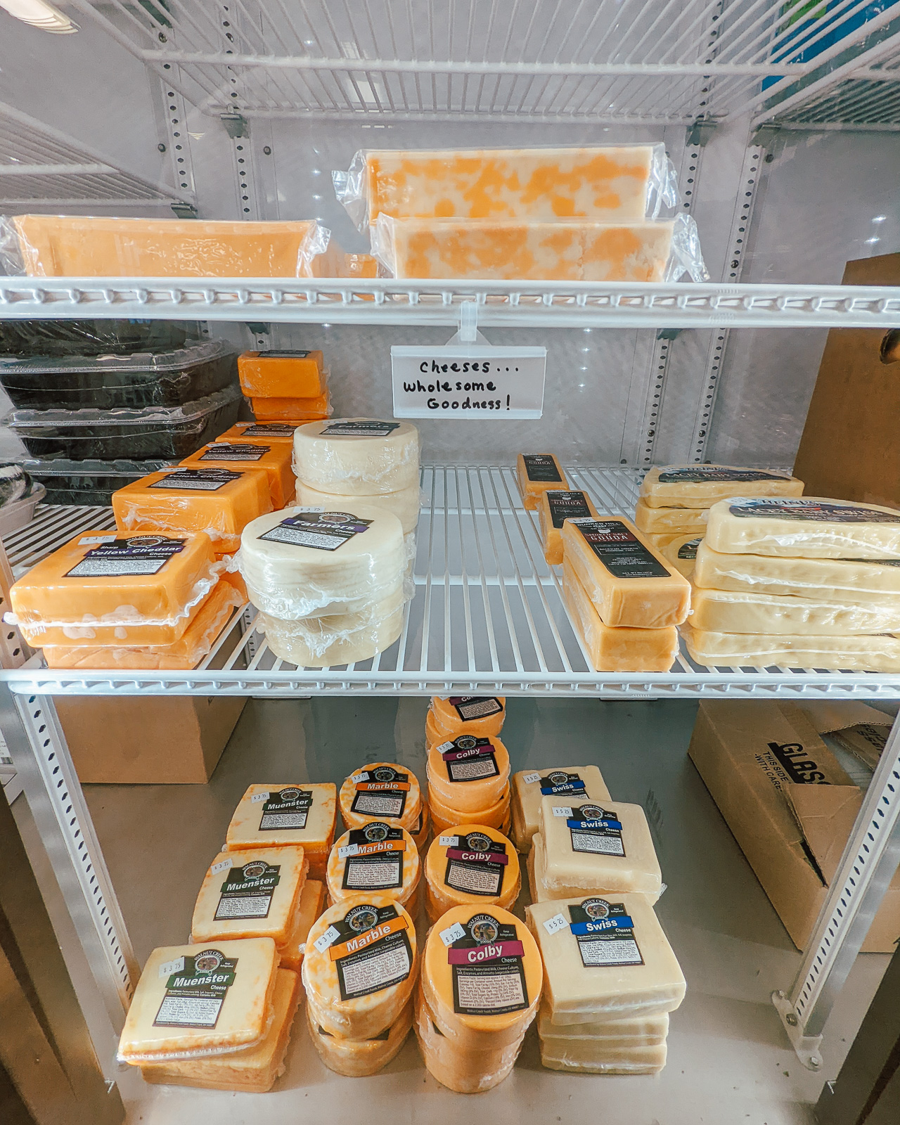 A Selection of Cheeses