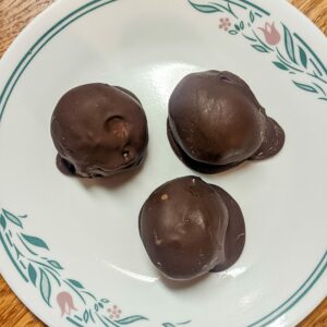 Chocolate Peanut Butter Creamy Reese Balls